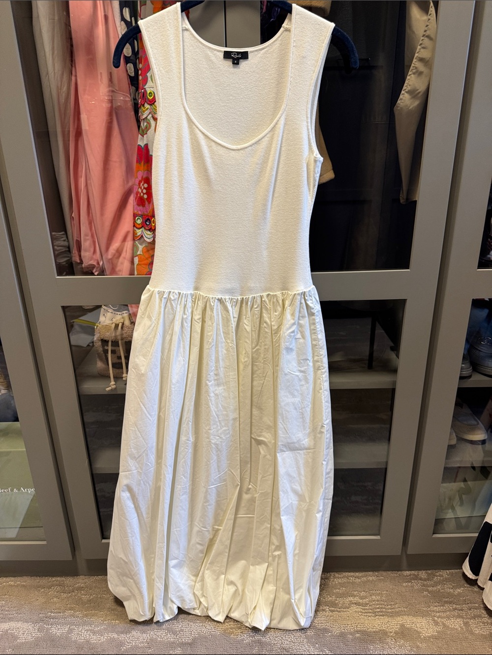 Rails White Maxi Tank Dress